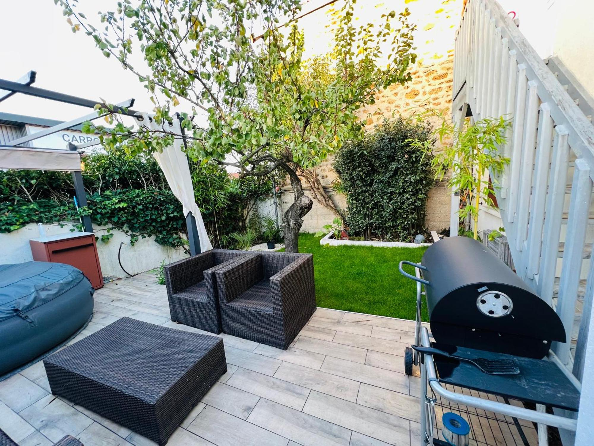 Superbe Appartement Avec Jardin Et Parking Prive Ris-Orangis المظهر الخارجي الصورة
