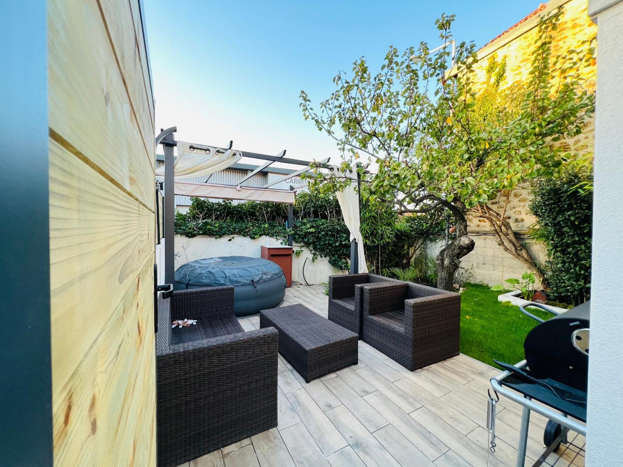 Superbe Appartement Avec Jardin Et Parking Prive Ris-Orangis المظهر الخارجي الصورة