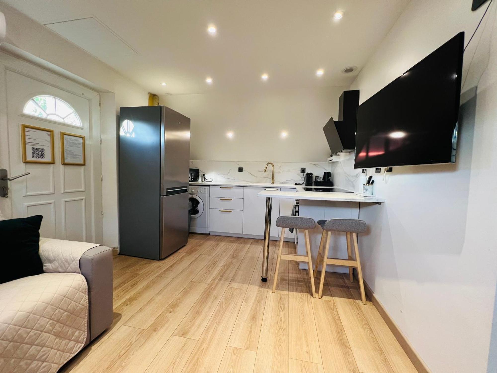 Superbe Appartement Avec Jardin Et Parking Prive Ris-Orangis المظهر الخارجي الصورة